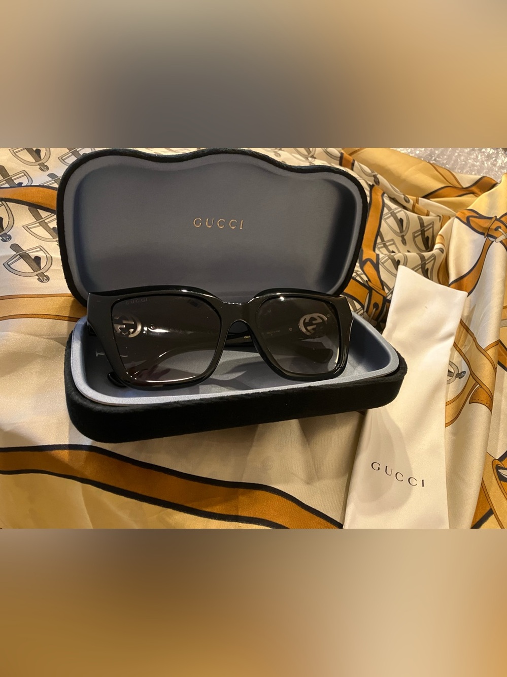 Gucci Gorgeous Square Sunglasses